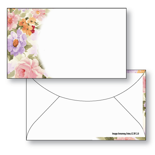 Custom 1-2 Color Gift Card Sleeve