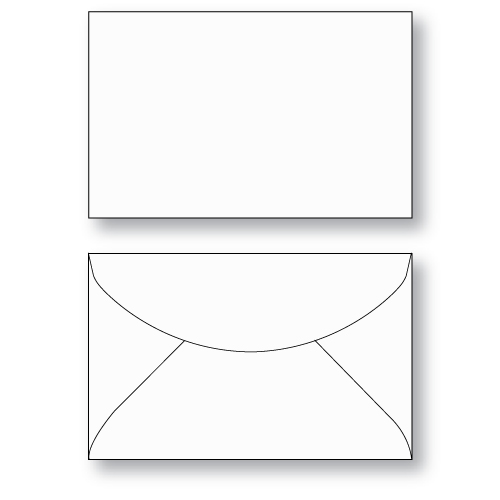 Gift Card envelope Style C unprinted