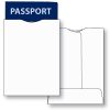 RFID passport jacket unprinted