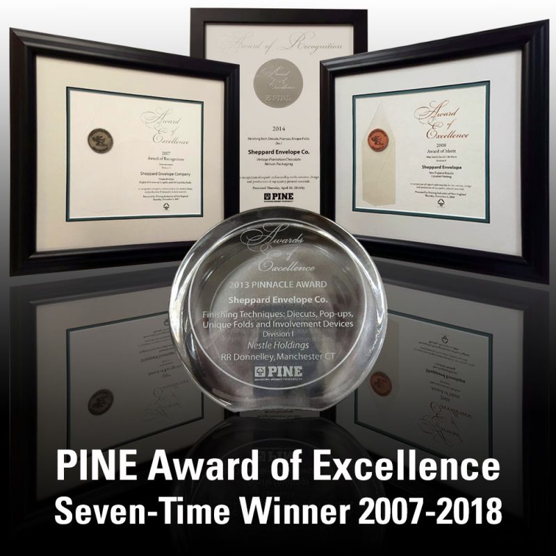 PINE Awards of Excellence 2007-2018