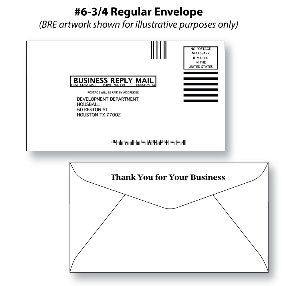 6 3 4 Remittance Envelope Template Indesign