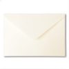5-7/8 x 8-5/8 baronial style envelope in soft white color stock
