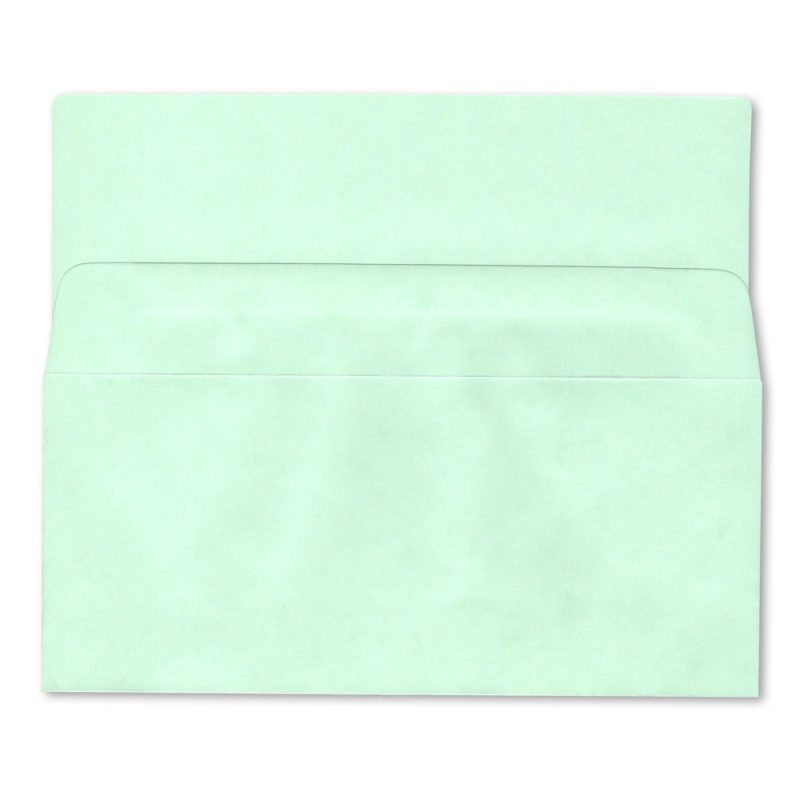 Bangtail Bank-by-Mail Envelope in Green Wove Stock - Sheppard Envelope