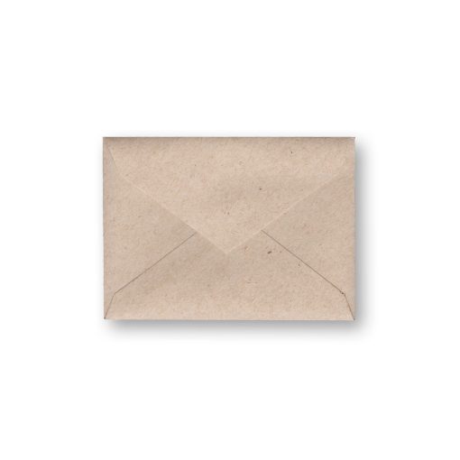 Gift Card Envelope Style B, 2-5/8" x 3-5/8" Baronial made of 100# Desert Storm stock